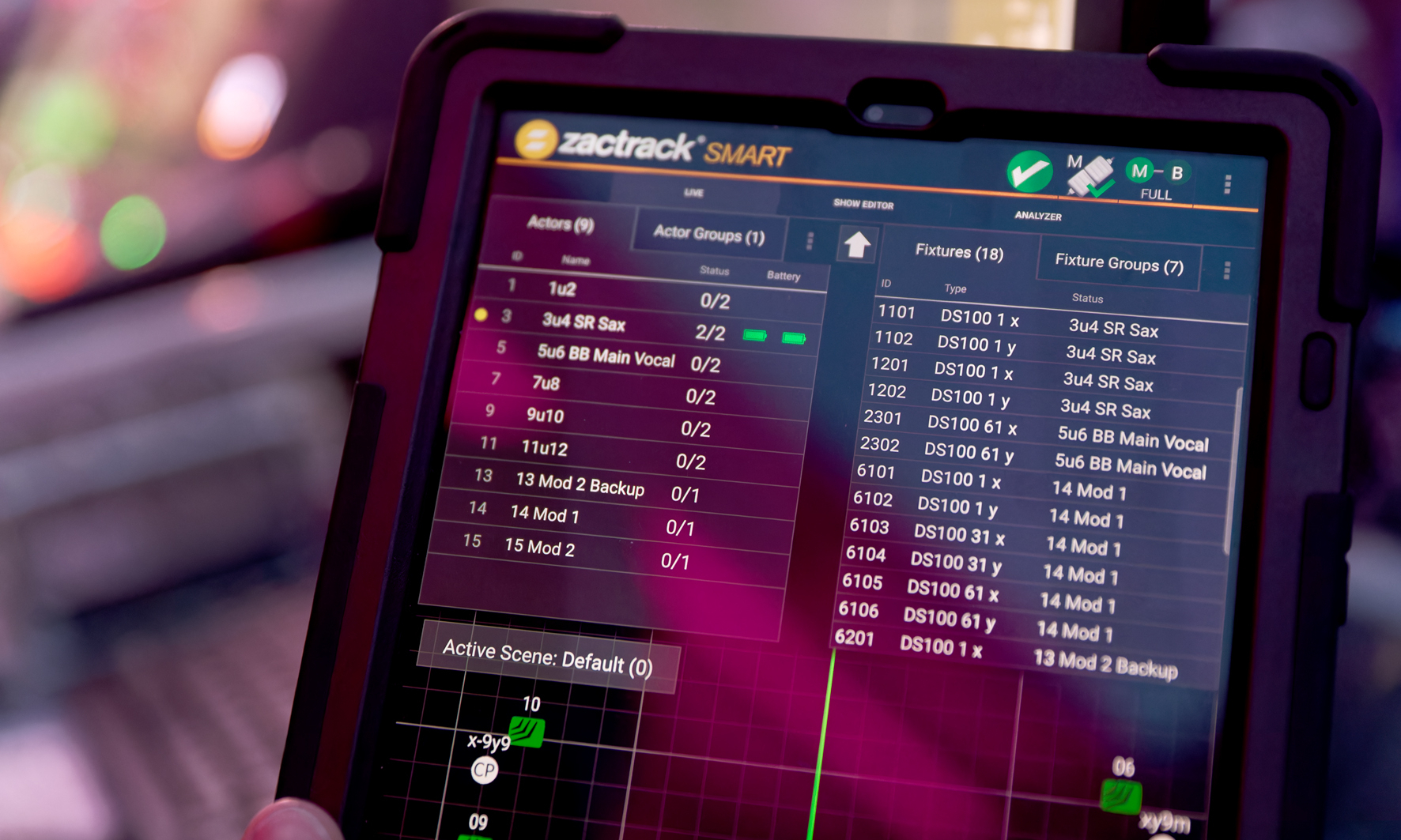 zactrack Audiotracking begeistert mit d&b Soundscape auf den jazzopen 2023