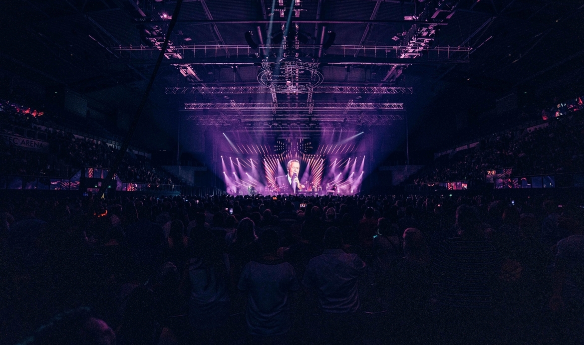 Roland Kaiser auf der Bühne